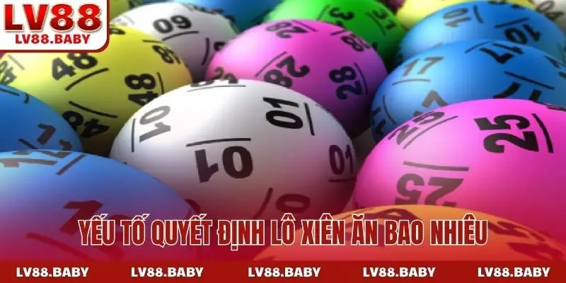 Yếu tố quyết định lô xiên ăn bao nhiêu